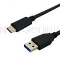 USB-323-06 USB 3.1 Type-C Male to A Male Cable 5G 3A - Infinite Cables