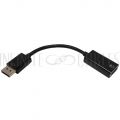 AD-DP-HDMI2-A 6 inch DisplayPort 1.2 Male to HDMI Female 4K@60Hz Adapter, Active - Black - Infinite Cables