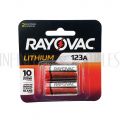 BT-CR123A-2 Rayovac CR123A Lithium Batteries -  RL123A-2G (2 per pack) - Infinite Cables