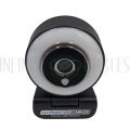CA-WEBCAM-05 Phantom Cables Webcam 1920x1080p @30fps with Microphone & Light Ring - Black - Infinite Cables