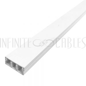Raceway and Fittings (50mm x 20mm) - White - Infinite Cables