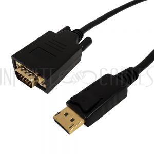 DisplayPort to VGA Cables - Infinite Cables