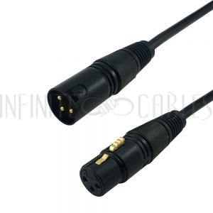 XLR Male to XLR Female Cables - Infinite Cables
