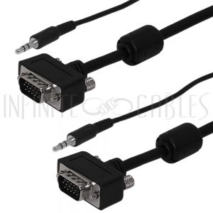 SVGA Cables - Ultra Thin with Audio - Infinite Cables