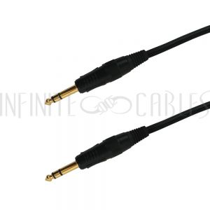 1/4 Inch TRS & TS Interconnect Cables - Infinite Cables