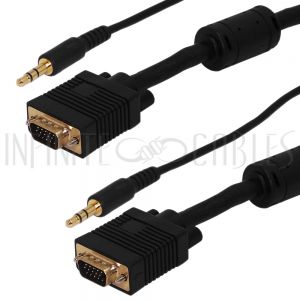 SVGA Cables - Premium with Audio - Infinite Cables