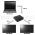 VP-400-02 2-Port DisplayPort Hub - v1.2 / HDCP / 3D, 4Kx2K - Infinite Cables